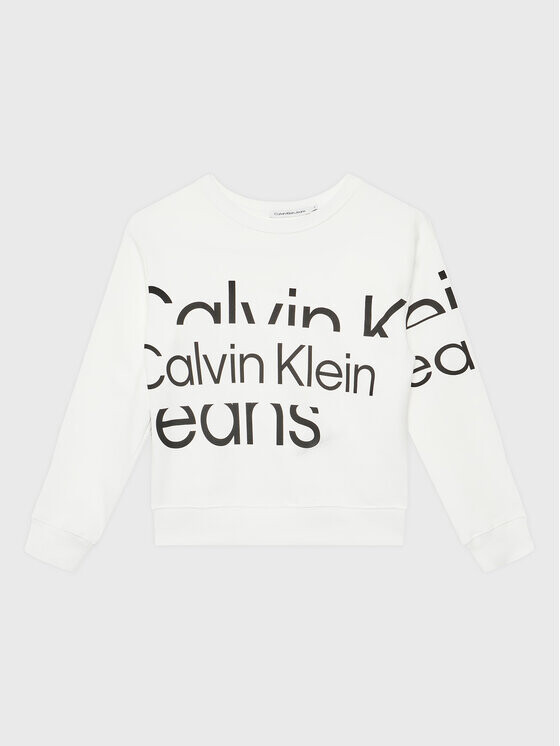

Толстовка обычного кроя Calvin Klein, белый