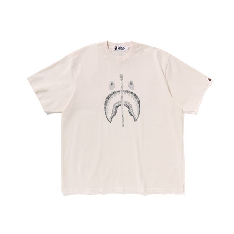 

Футболка с принтом логотипа A BATHING APE, Ecru Ivx