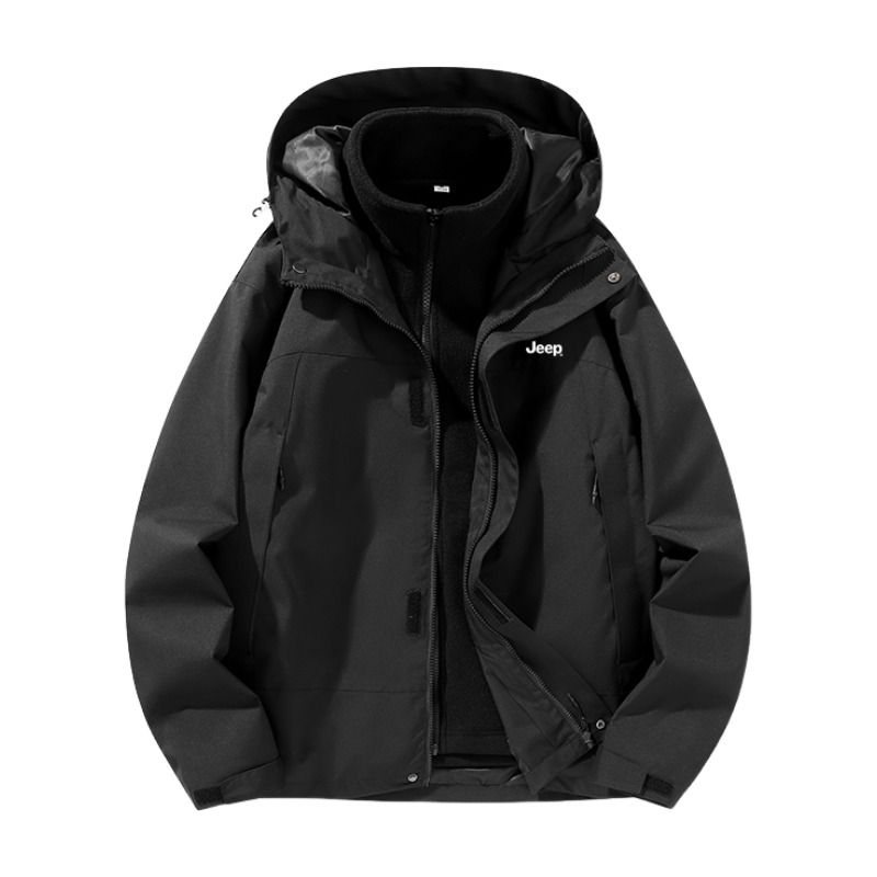 

Куртка мужская Jeep, абрикосовая и бело-слоновая кость [Водонепроницаемая с подкладкой из трикотажного серебристого лиса], Белый, Куртка мужская Jeep, абрикосовая и бело-слоновая кость [Водонепроницаемая с подкладкой из трикотажного серебристого лиса]