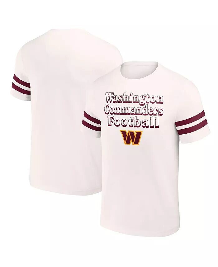 

Мужская футболка NFL x Darius Rucker Collection от Cream Washington Commanders в винтажном стиле Fanatics