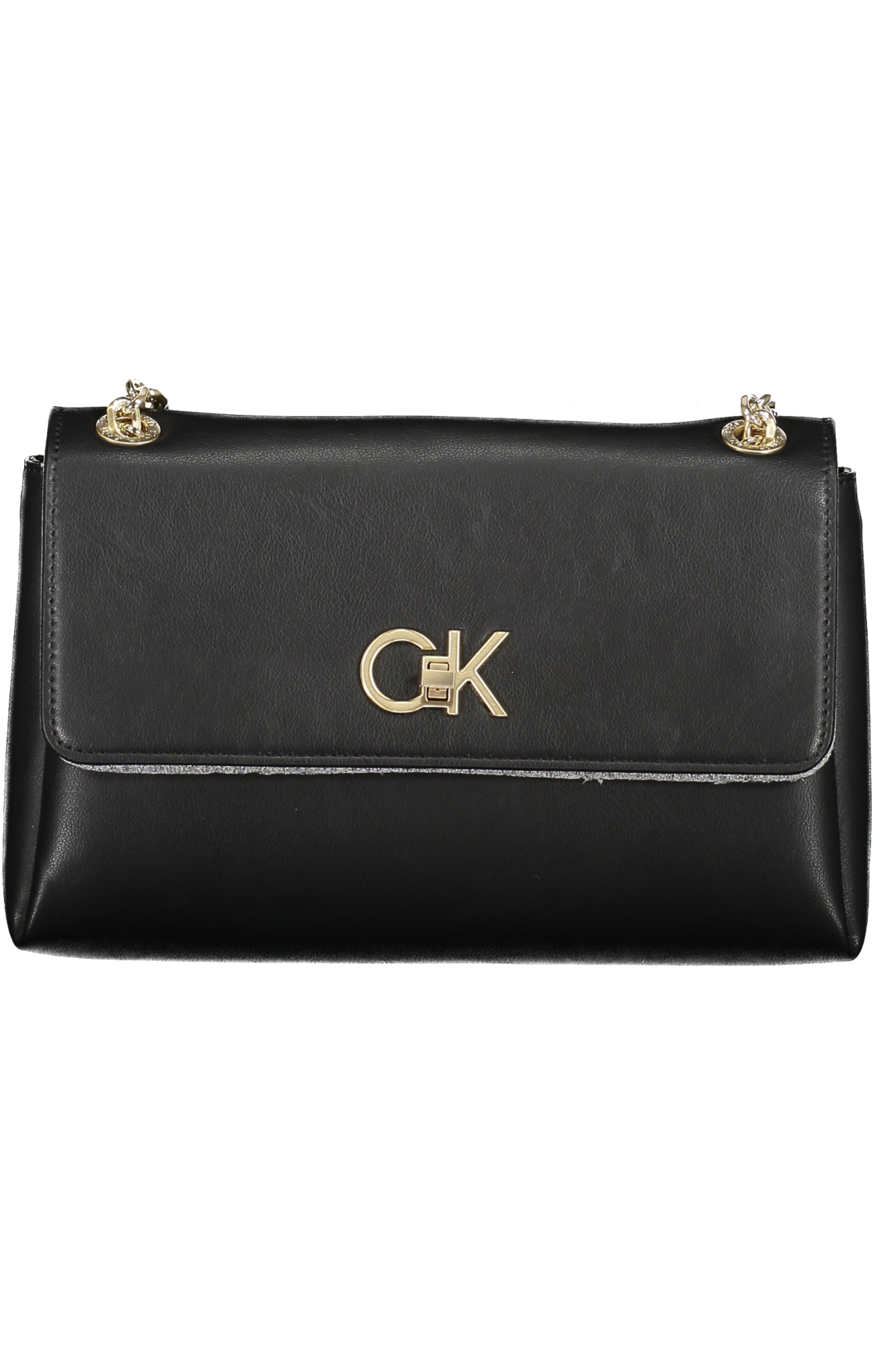 

Сумка женская Calvin Klein с поворотной застежкой, черный