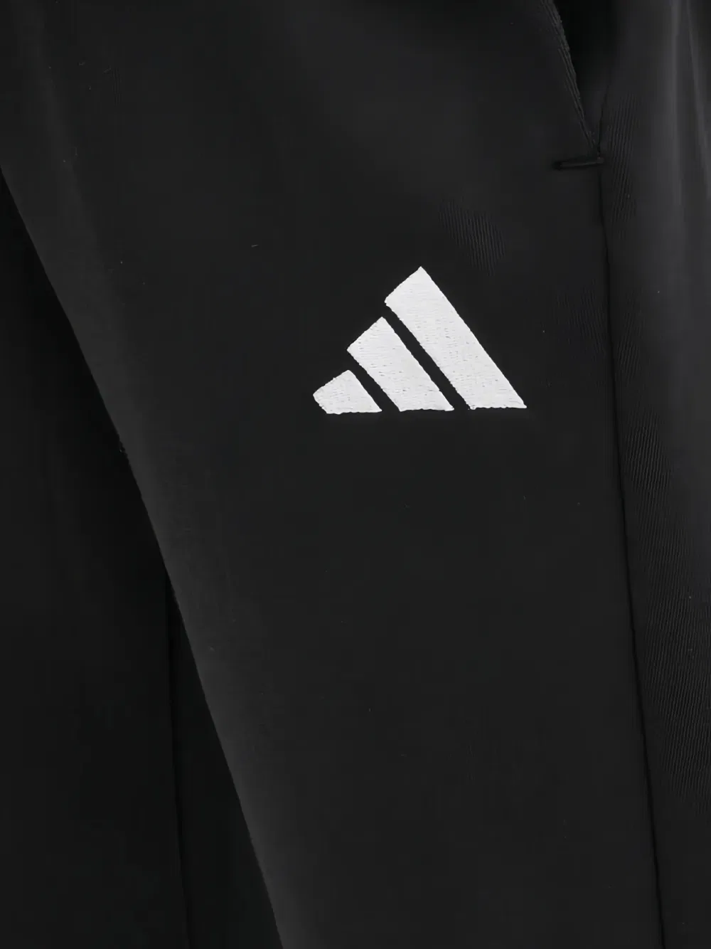Спортивный костюм с тремя полосками Adidas, черный — фото 3