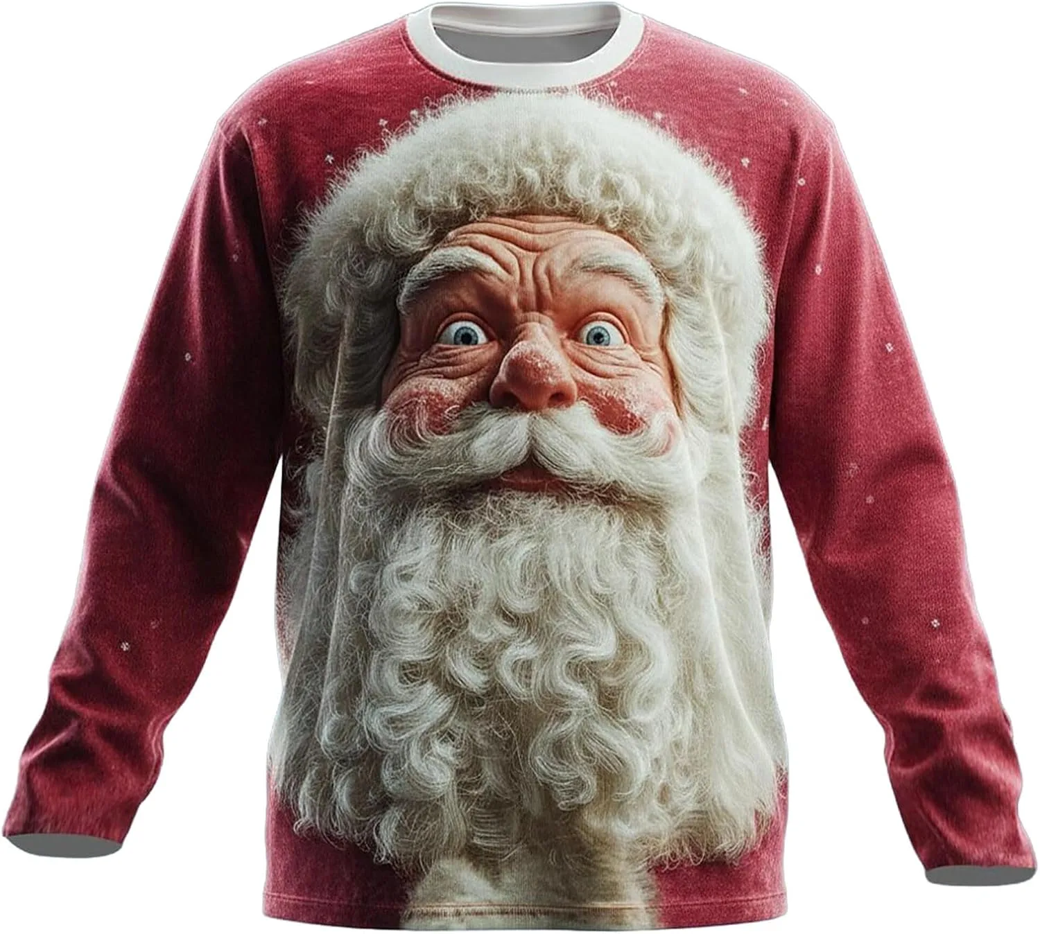 

Рождественский свитер Santa для мужчин 2025 с 3D принтом Xiaojmake