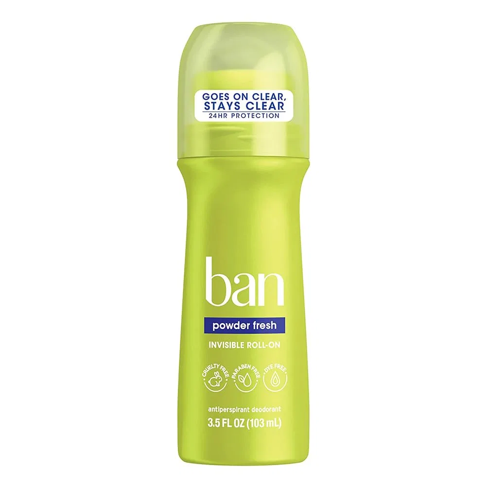 Шариковый дезодорант «Powder Fresh» 99 г от Ban, 2 шт. Ban