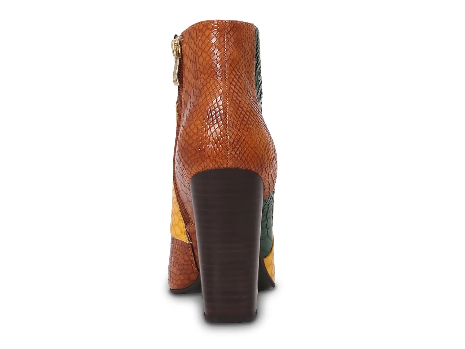 Ботинки Ninety Union Astoria Bootie, коричневый/зеленый/желтый — фото 2