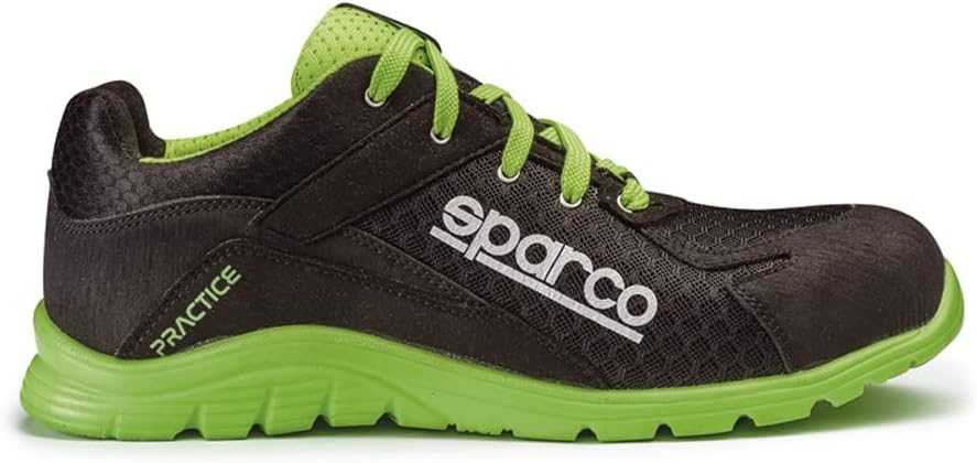 

Кроссовки SPARCO 0751742NRVF, черно-зеленые, размер UK 9