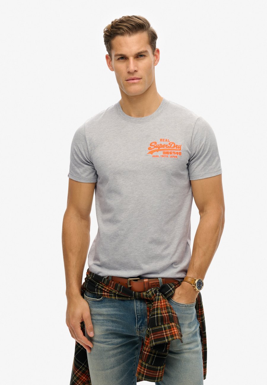 

Футболка Superdry & Co Print T-shirt, Mid Grey Marl/Dark Grey, Серый, Футболка Superdry & Co Print T-shirt, Mid Grey Marl/Dark Grey