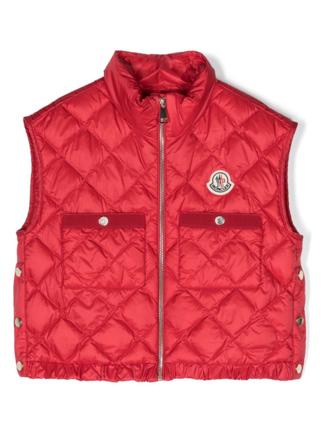 

Жилет стеганый Moncler Enfant Garonna, красный