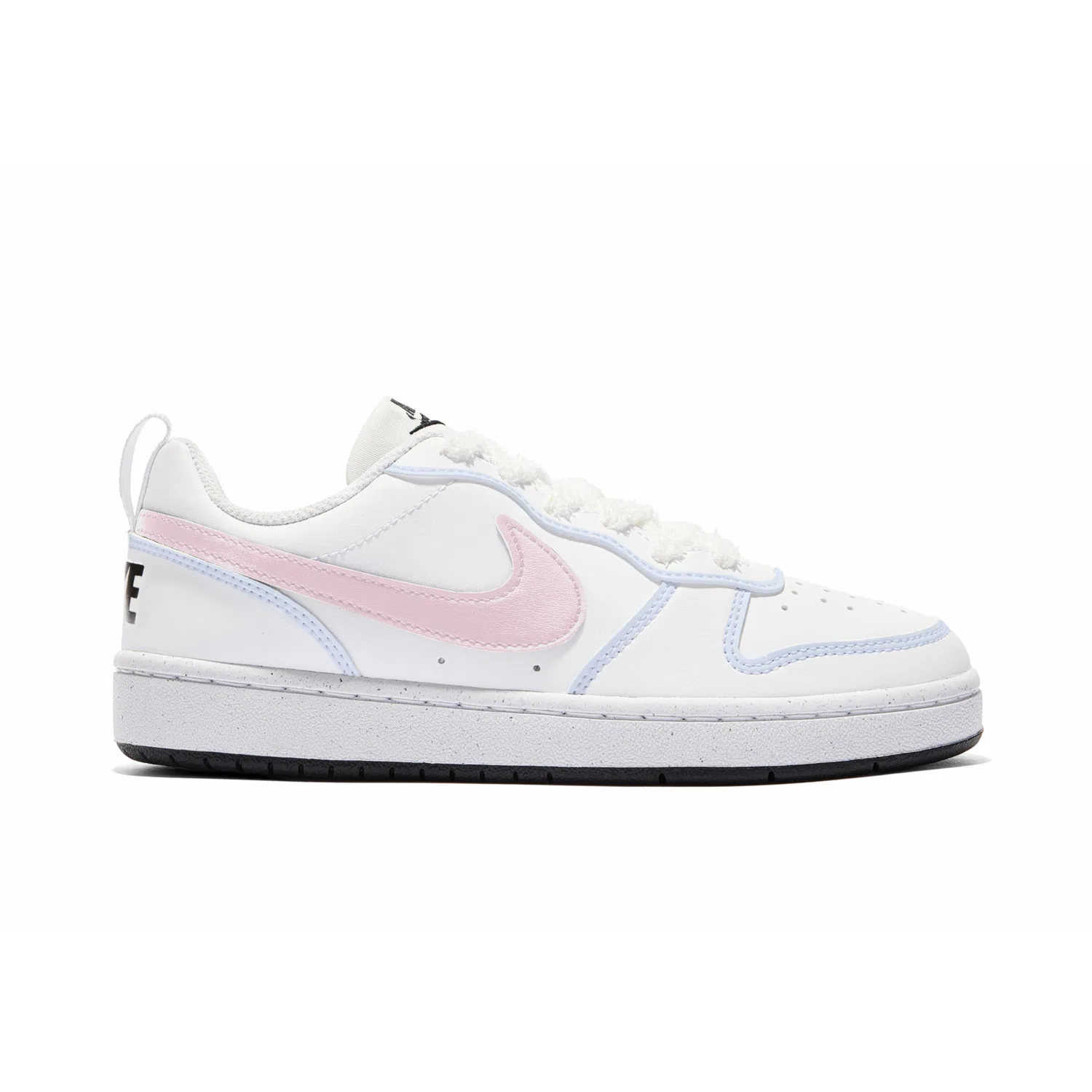 Кроссовки для скейтбординга Court Borough PASSERBY Sea Salt Milk Lid Low top детские, подростковые Nike, Blue Pink — фото 3
