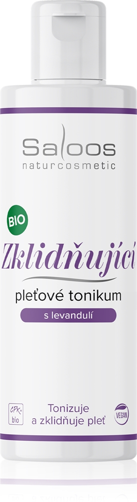 

Успокаивающий тоник для лица с лавандой Saloos, 200 мл