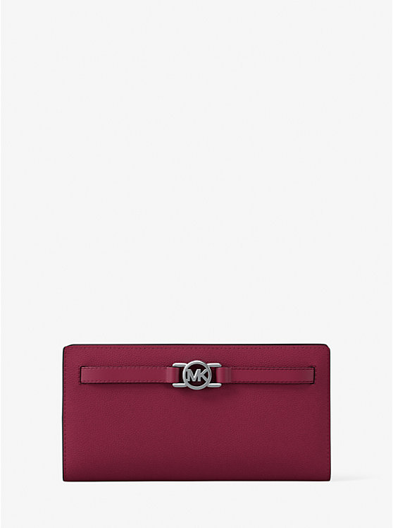 

Большой кошелек из шагреневой кожи Reed Michael Kors, красный