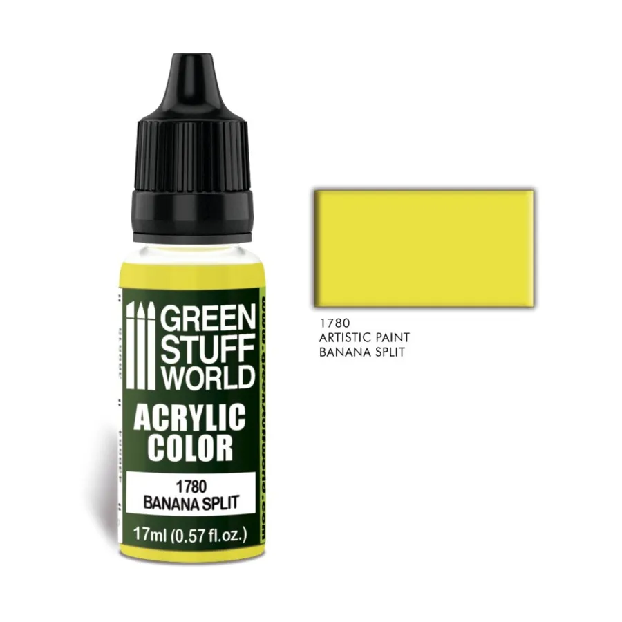 

Банановый Сплит, Paint - Acrylic Color Paint - 17ml (Green Stuff World)