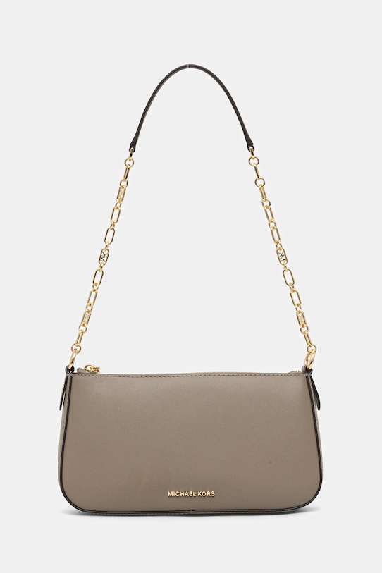 

Кожаная сумка Michael Michael Kors, бежевый