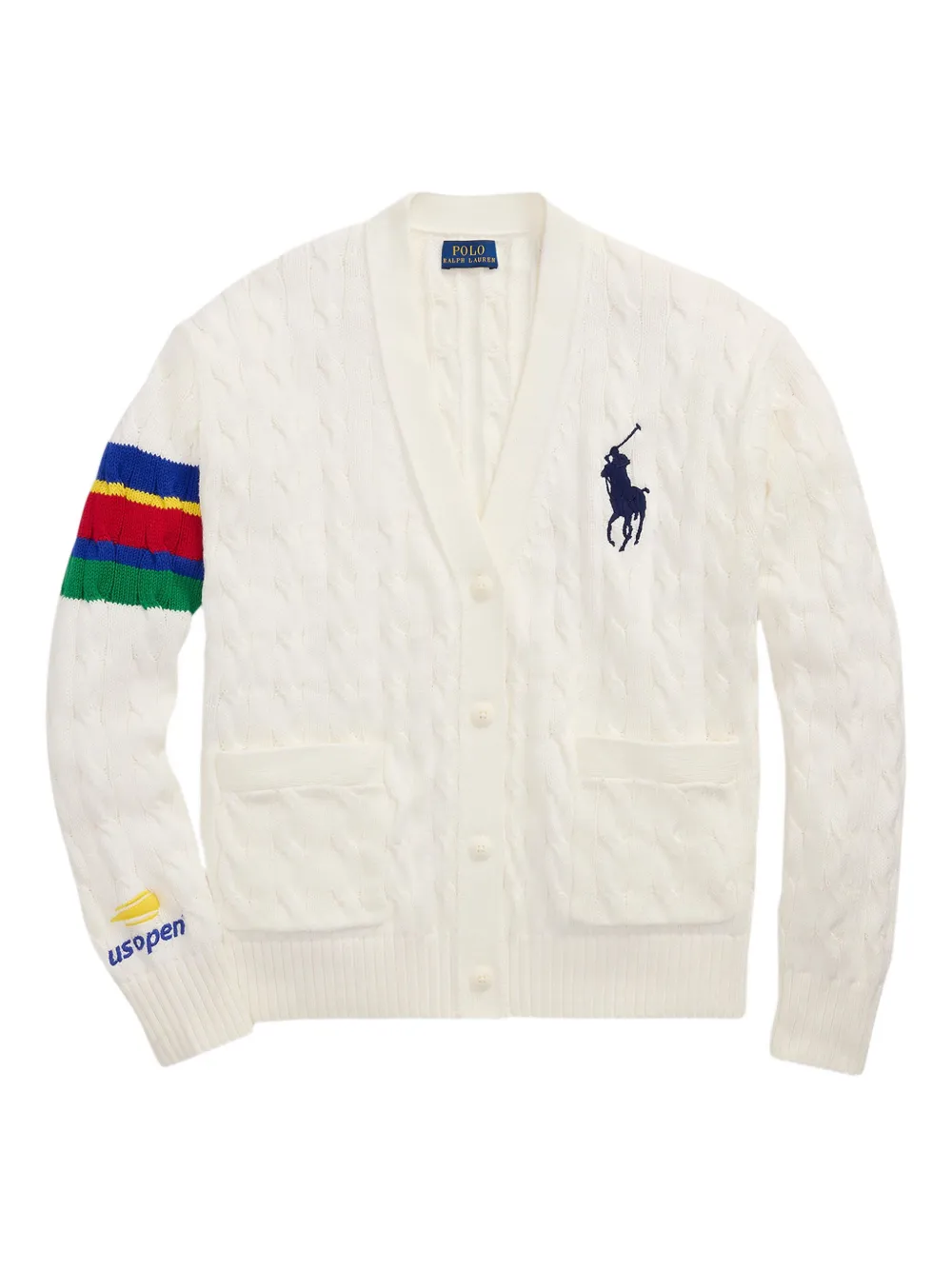 

Кардиган фактурной вязки POLO RALPH LAUREN, белый