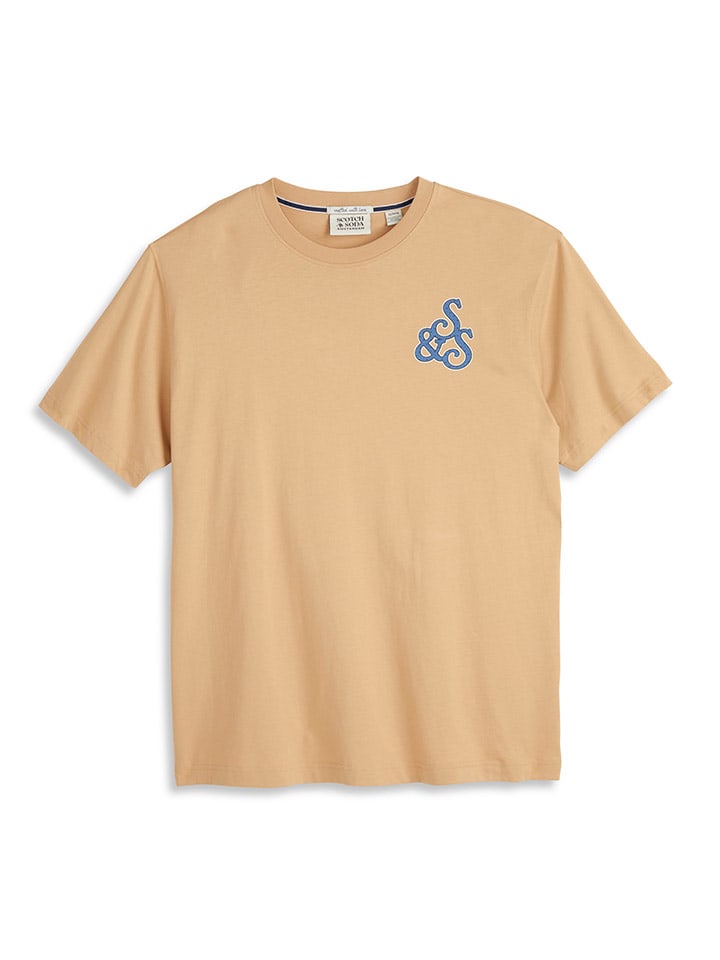 

Футболка Scotch & Soda, светло-коричневый