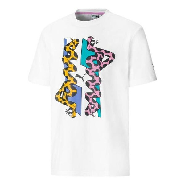 

Футболка x aka boku t-shirt 'white' Puma, белый