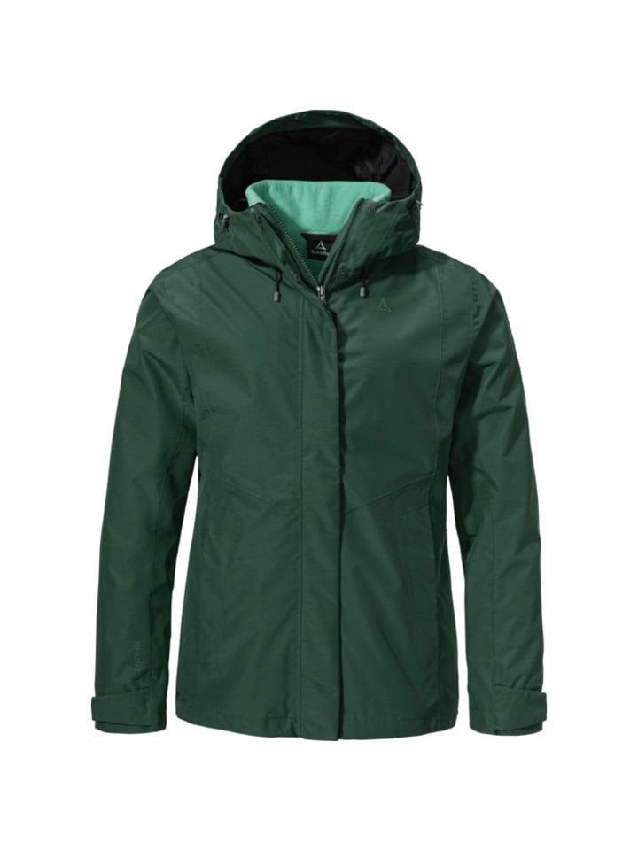 

Schöffel Двубортная куртка "3-в-1 куртка Okere WMS" темно-нефритового цвета