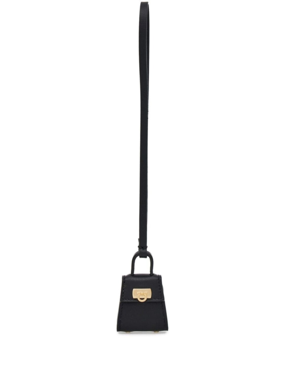 

Ferragamo кошелек с декором Gancini, черный