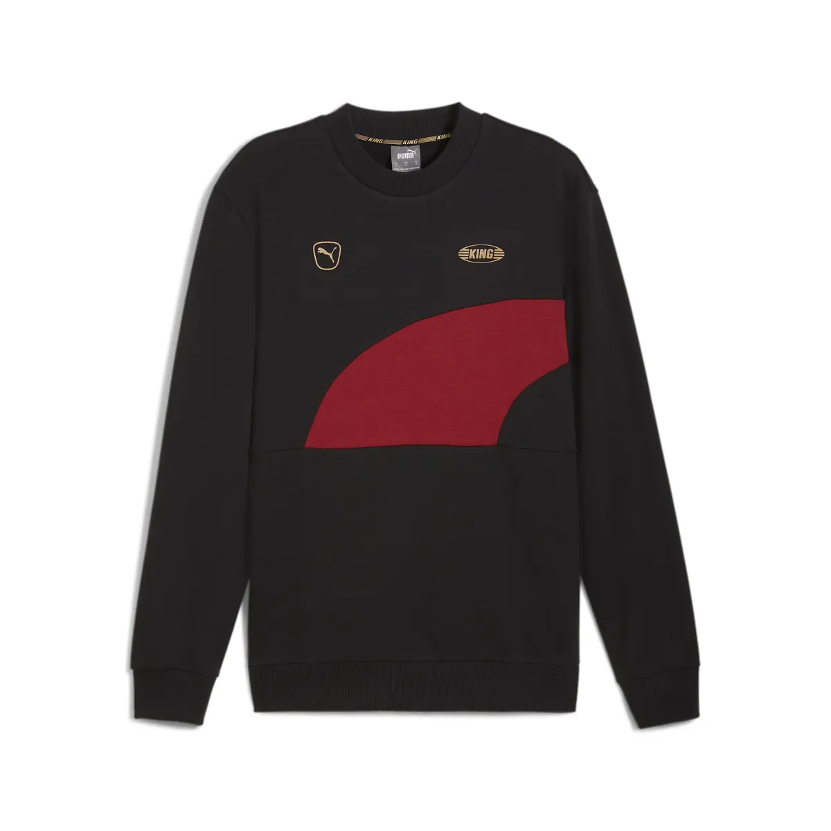 

Толстовка PUMA "KING Top Football толстовка мужская", цвет Black Intense Red
