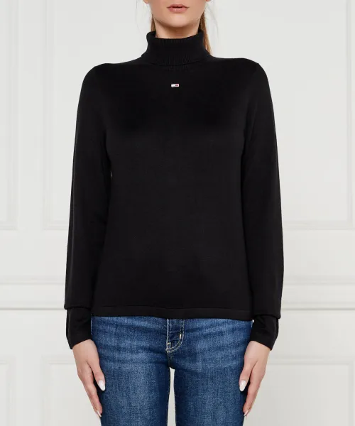 

Водолазка Slim fit Tommy Jeans, черный