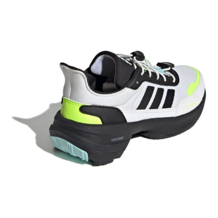 Adidas Детские кроссовки MTS с низким верхом, нескользящие и дышащие, белые, черные — фото 4