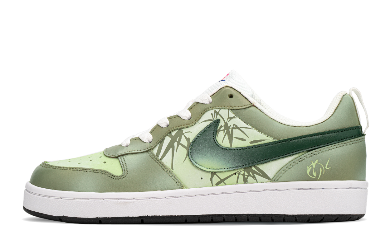 

Кроссовки Nike Court Borough Skateboarding Shoes Women's Low-top Green, зеленый