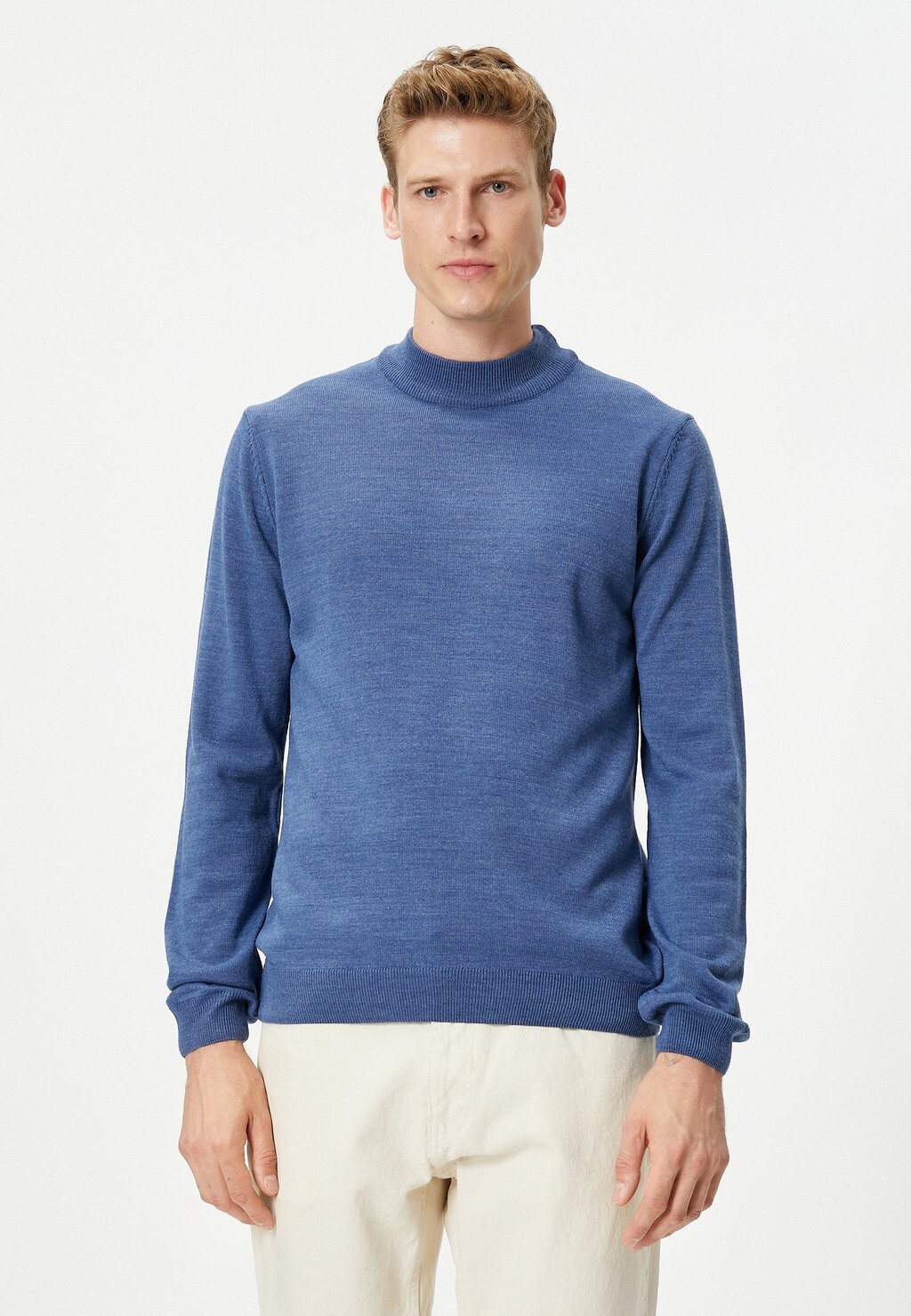 

Вязаный свитер HALF TURTLENECK Koton, цвет blue