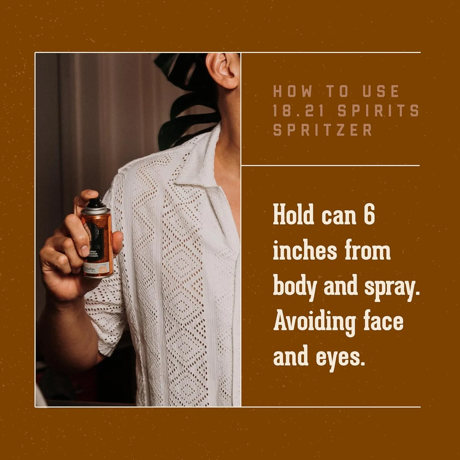 Мужской спрей для тела «Spirits Spritzer Noble Oud» от 18.21 Man Made 18.21 Man Made — фото 3