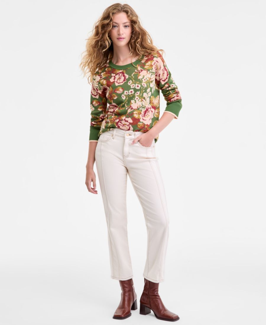 

Женские джинсы Kennedy средней посадки, укороченные, прямые Liverpool Los Angeles, Seaside Dunes