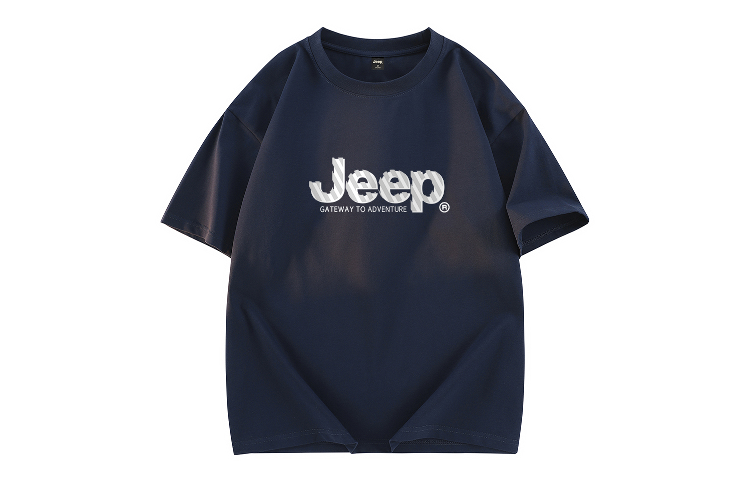 

Футболка Unisex Crew Neck Moderate Heavyweight Jeep, темно-синий