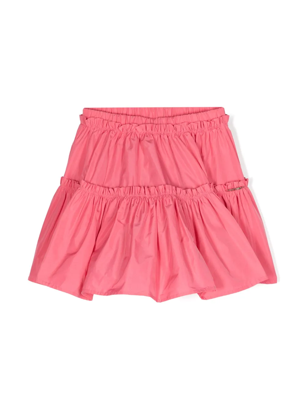 

Юбка из тафты с оборками TWINSET Kids, розовый