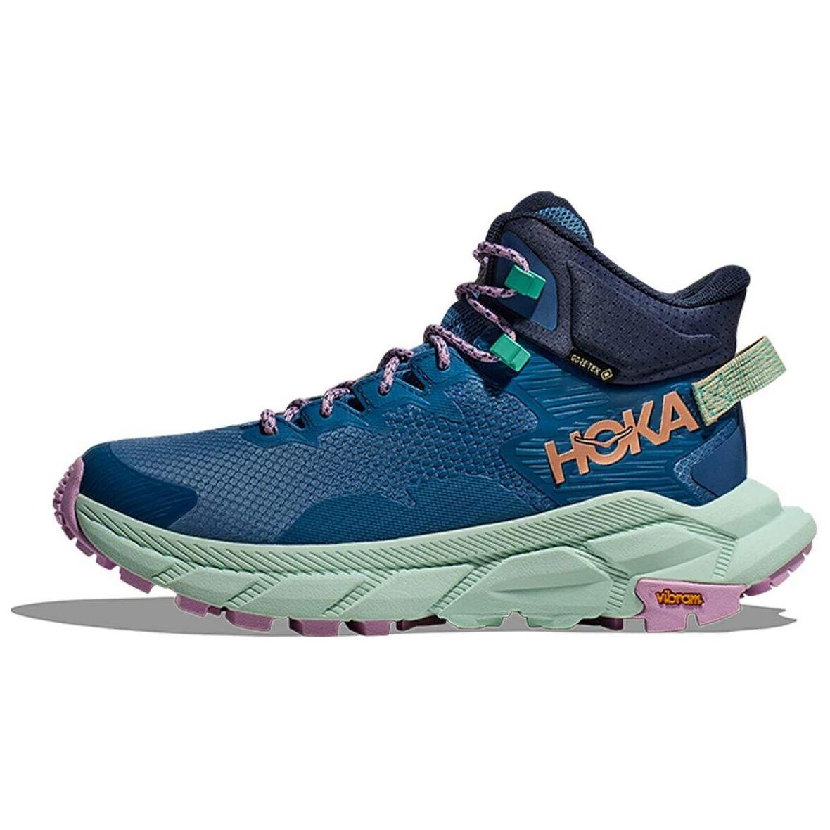 

Кроссовки Trail Code Outdoor Performance женские, среднего размера, синие Hoka One One