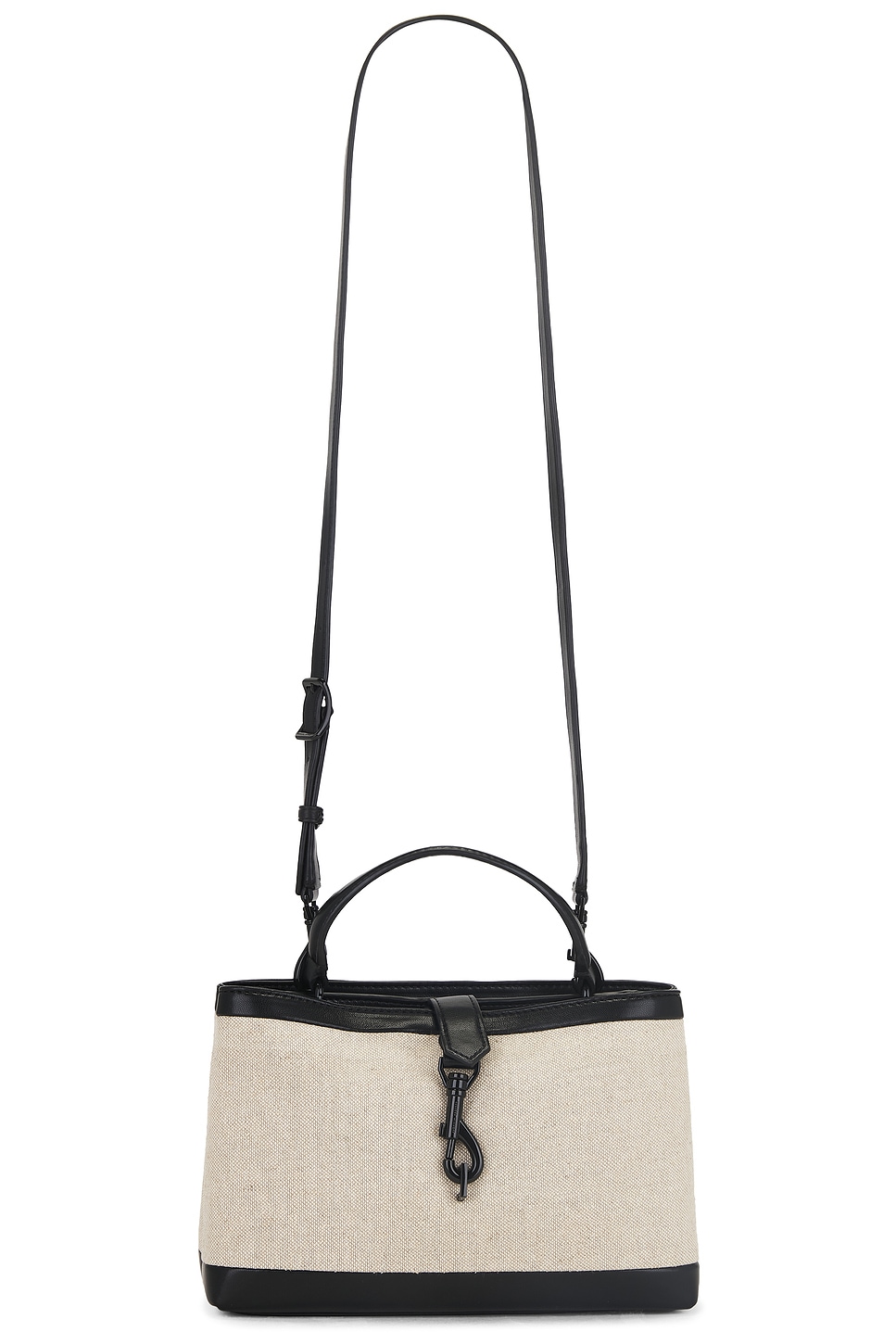 

Сумка с верхней ручкой Megan surplus от Rebecca Minkoff, natural & black
