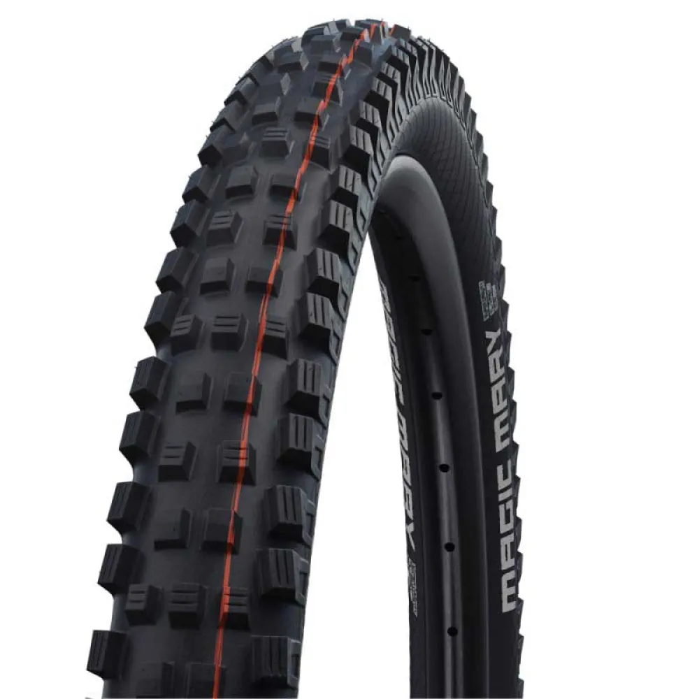 

Шина для горного велосипеда Schwalbe Magic Mary Super Downhill Addix Soft Tubeless 27.5´´ x 2.40, серебряный