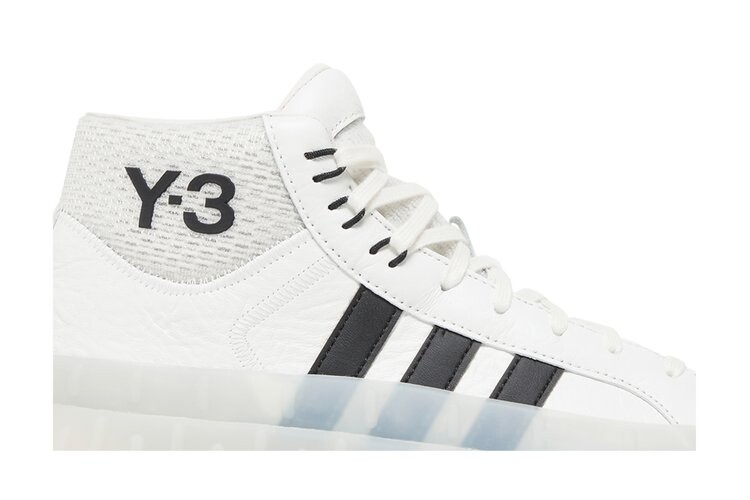 Кроссовки Adidas Y-3 GR.1P High, белый — фото 2
