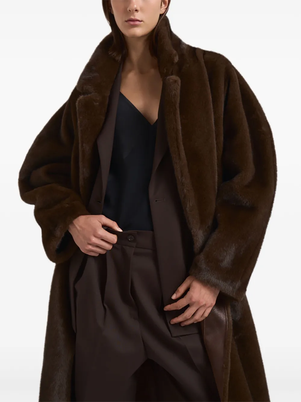 

Пальто на пуговицах S.W.O.R.D 6.6.43, коричневый