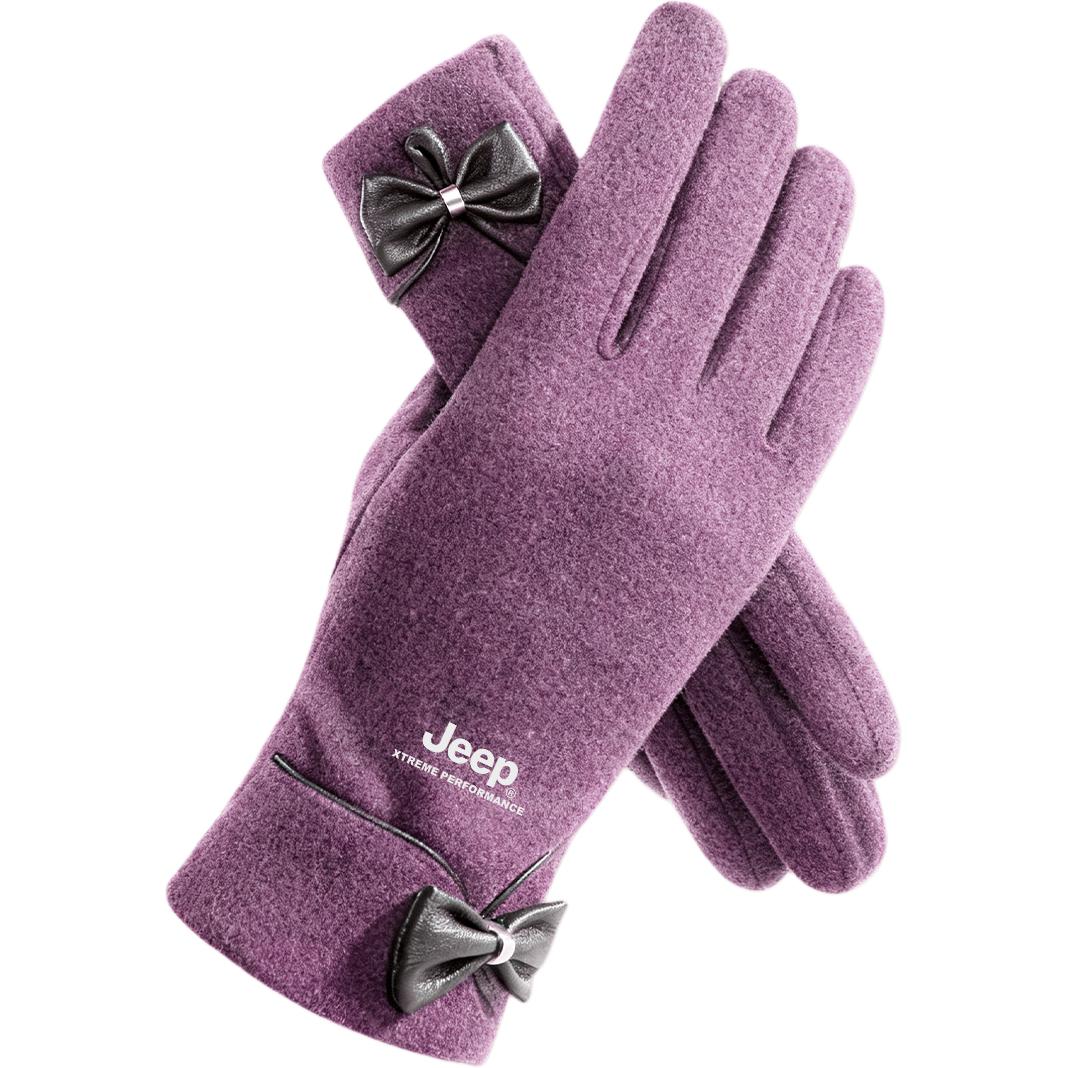 

Перчатки из полиэстера Women's Jeep, фиолетовый