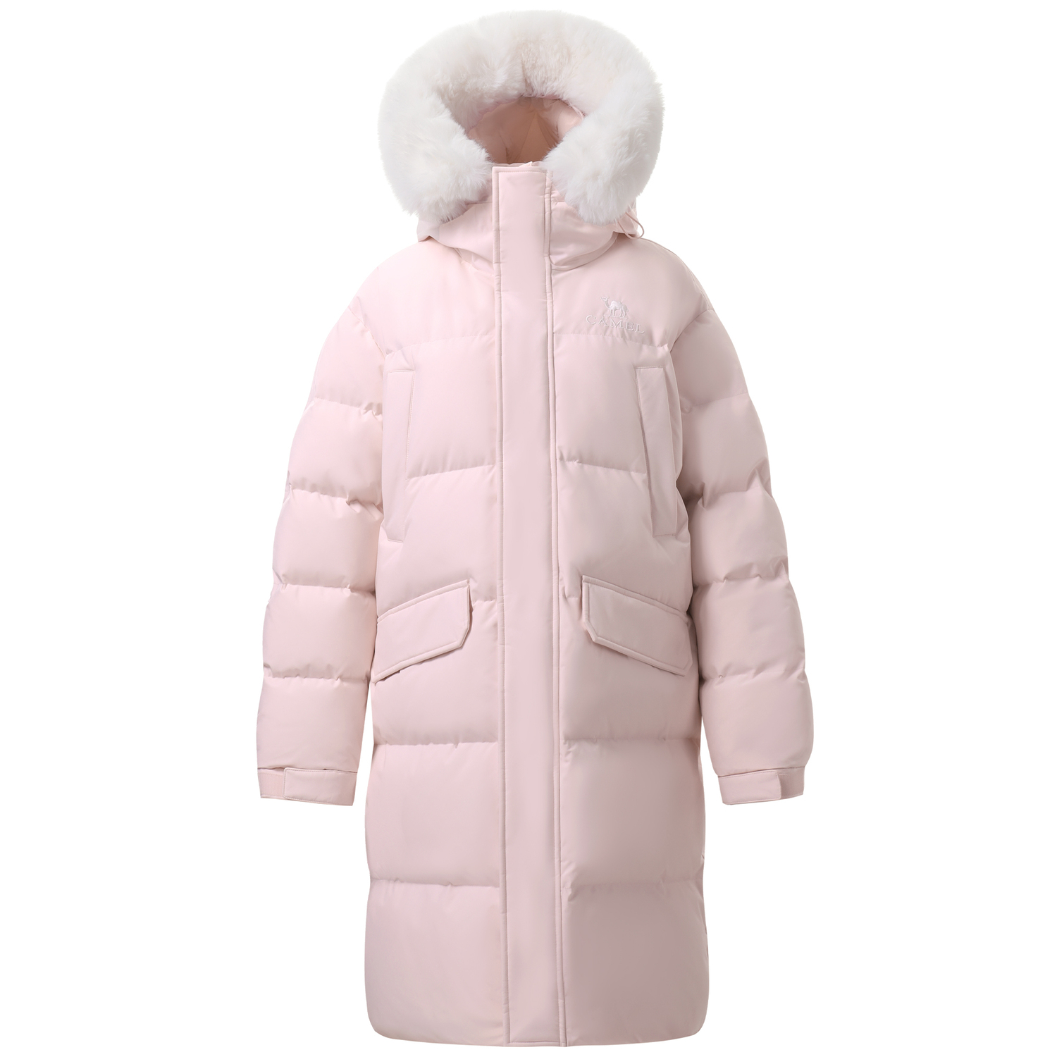 

Женская пуховик для экстремальных холодов CAMEL, красно-коричневый