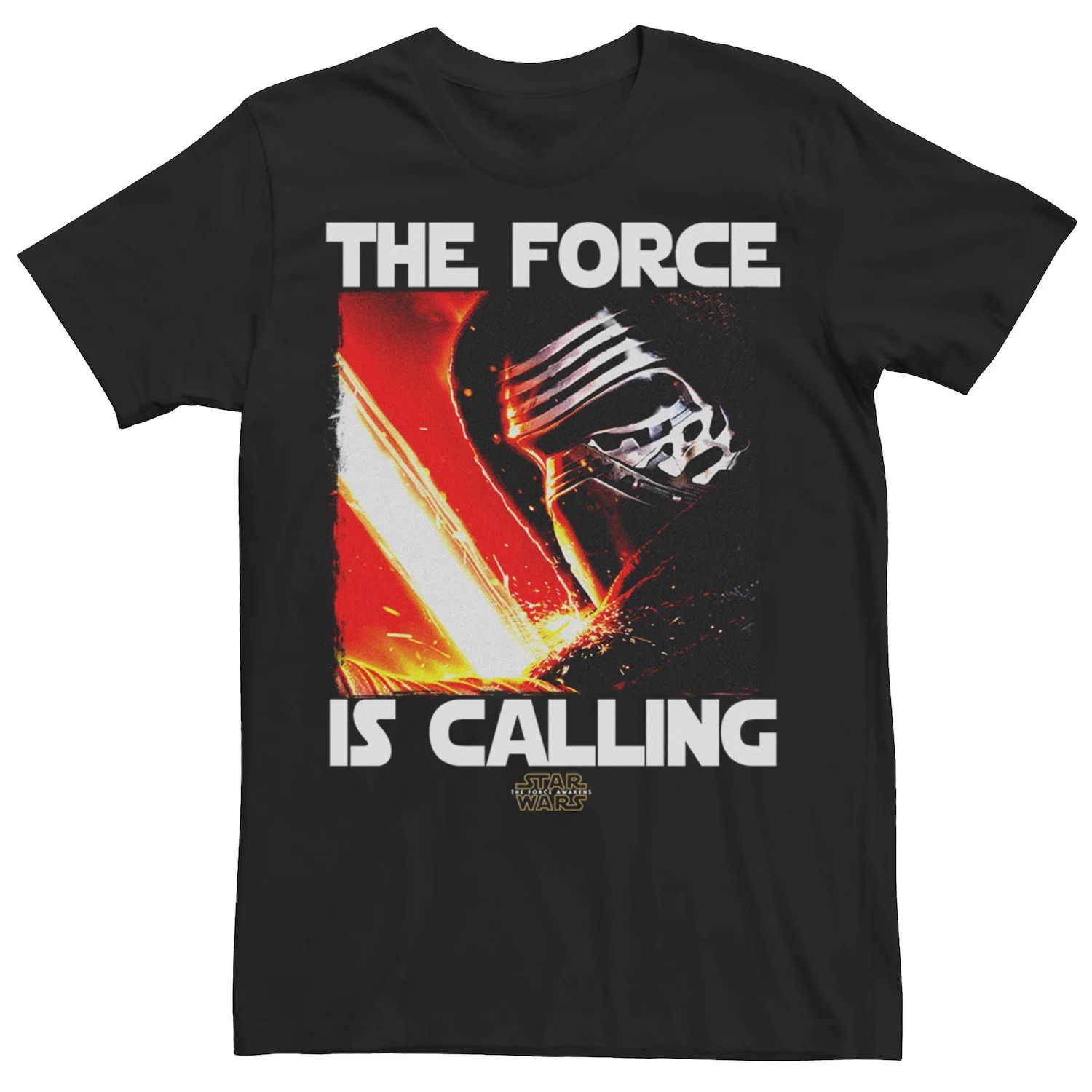 

Мужская футболка The Force Awakens Kylo Ren The Force Is Calling Star Wars