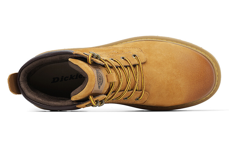 Ботинки мужские Dickies Martin Boots с перфорацией, коричневый — фото 3