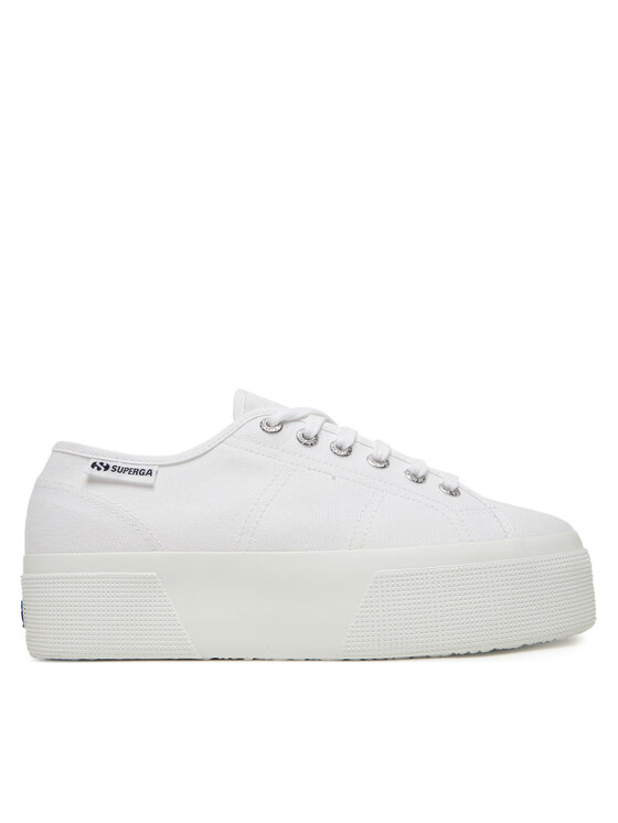 Тканевые кроссовки 3790 Platform S3134MW Superga, белый