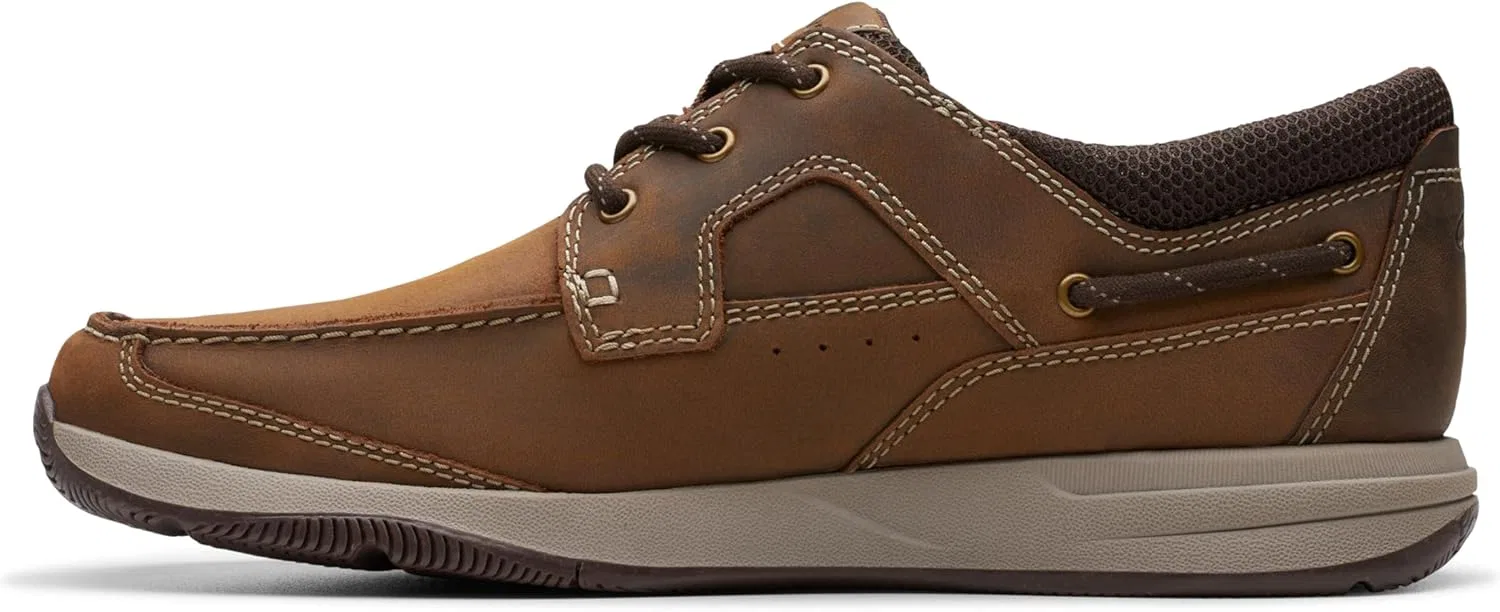 Оксфорды из натуральной кожи, Clarks, Beeswax Leather — фото 3