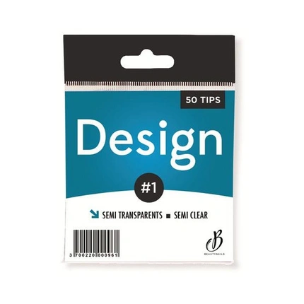 

Bna Design Tips полупрозрачный № 01 X50 Beautynails