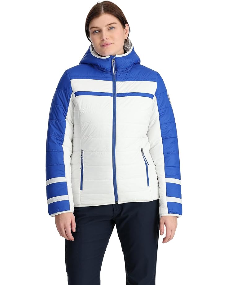 

Куртка Spyder Ethos Hooded Jacket, цвет Electric Blue