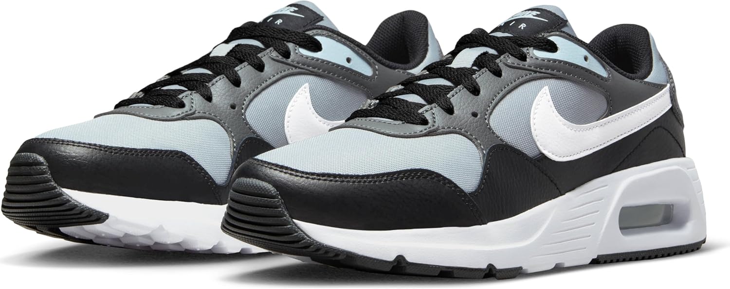 Мужские кроссовки Nike Air Max SC, белый/черный/голубой/серый — фото 2