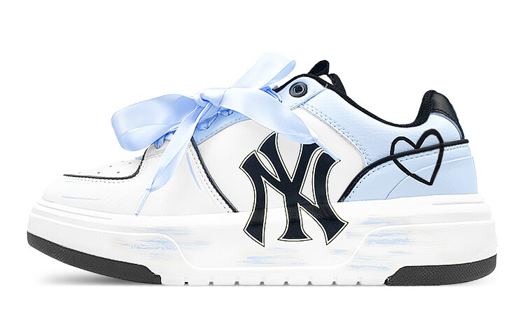 

Кроссовки MLB Chunky Liner Skateboarding Shoes Unisex Low-top White/blue, белый