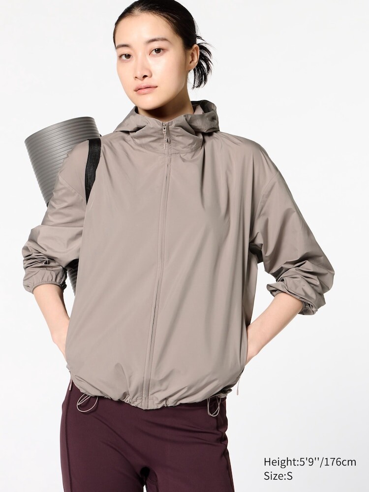 

Ветровка женская с защитой от ультрафиолета Uniqlo, цвет 32 бежевый
