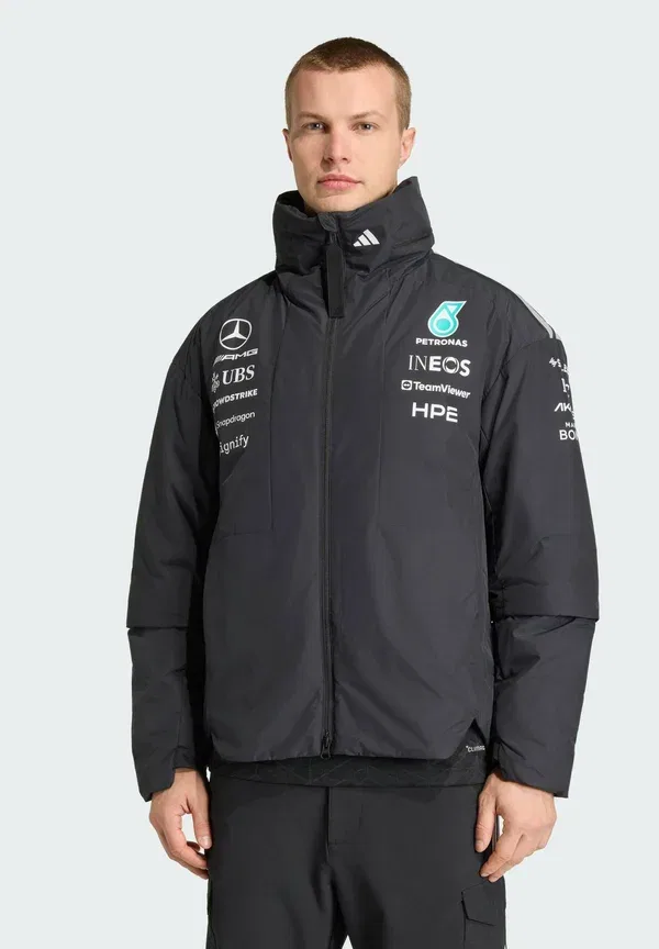 Куртка инженеров команды Mercedes AMG Petronas Formula 1, Adidas Performance, черный