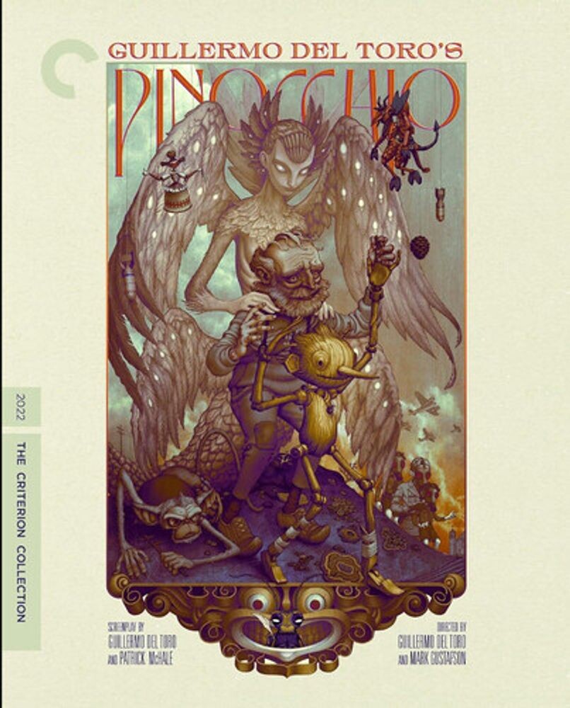 

Диск Blu-ray Guillermo Del Toro's Pinocchio [2022] [Criterion]