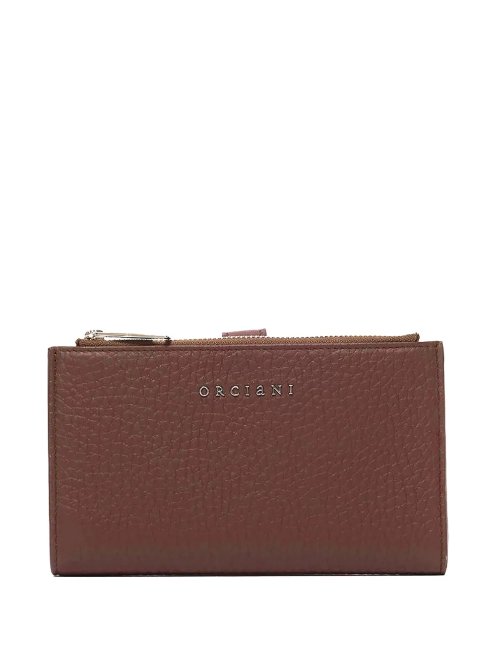 

Кошелек из мягкой кожи Orciani, коричневый